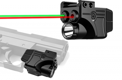 3HY01GRL 600 Lumen Flashlight With Red&Gre...